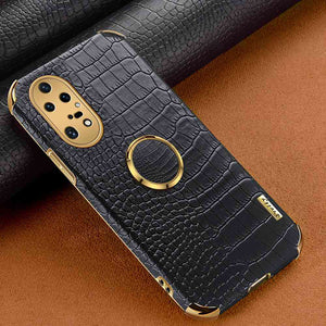 Huawei Crocodile Pattern With Holder Protective Cover