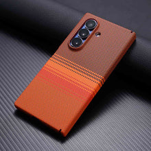 Load image into Gallery viewer, Carbon Fiber With Screen Protector Hard Case for Samsung Fold Phone