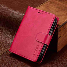Load image into Gallery viewer, iPhone Duo Carbon Fiber Leather Case