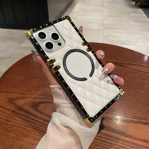 Square Rhombic Lattice Apple iPhone MagSafe Case