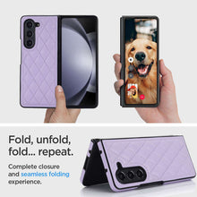 Load image into Gallery viewer, Flip Fold Leather Case