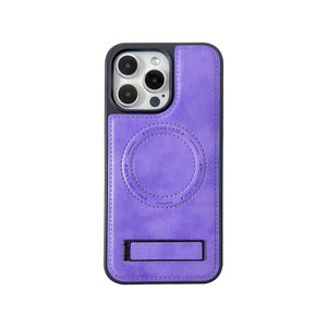 MagSafe Holder Leahter iPhone Case