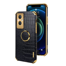 Load image into Gallery viewer, Realme Crocodile Pattern PU Leather With Holder Protective Cover