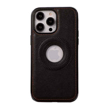 Load image into Gallery viewer, MagSafe iPhone Case Hollow Leather Cover