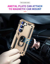 Load image into Gallery viewer, Samsung A Series Case Military Grade With Magnetic Finger Holder