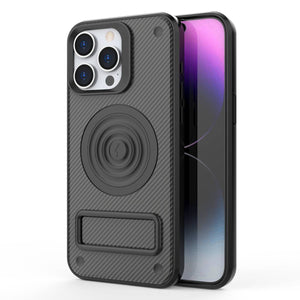 Apple iPhone Case Carbon Fiber Holder Protective Cover