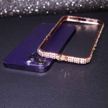 Load image into Gallery viewer, Diamond Metal Bumper iPhone Case