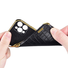Load image into Gallery viewer, Redmi Crocodile Pattern PU Leather With Holder Protective Cover