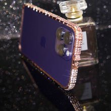 Load image into Gallery viewer, Diamond Metal Bumper iPhone Case