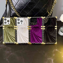 Load image into Gallery viewer, Velvet Love With Hand Rope iPhone Case, 4 Colors Display