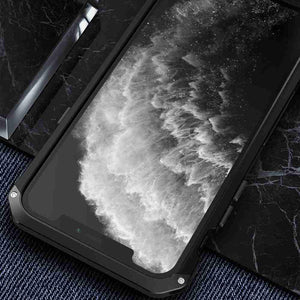 iPhone Frosted Metal Case, Front View