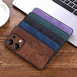 Redmi Case Business Style 3D Embossing Protective Cover