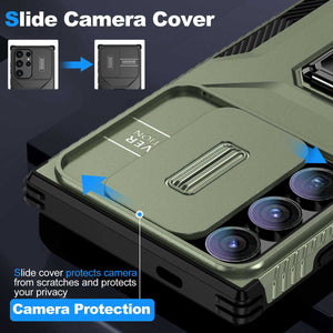 Finger Holder Lens Slide Protective Case