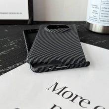 Load image into Gallery viewer, Carbon Fiber Flip Fold Case Cover