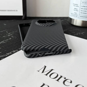 Carbon Fiber Flip Fold Case Cover