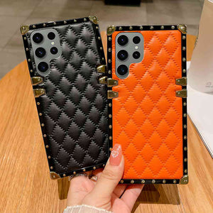 Samsung Case Rhombus Pattern Cover