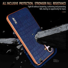 Load image into Gallery viewer, Crocodile PU Leather Samsung S and A Series Casing