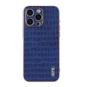 Crocodile PU Leather Apple iPhone Casing