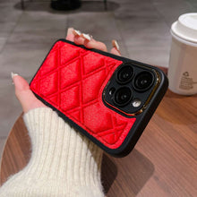 Load image into Gallery viewer, Velvet iPhone Case, Red