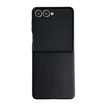 Load image into Gallery viewer, PU Leather Samsung Galaxy Z Flip Fold Case