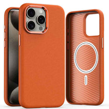 Load image into Gallery viewer, MagSafe iPhone Samsung Case Leather Cover