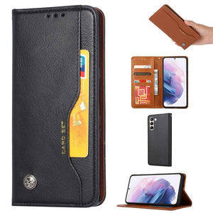 Samsung A Series Case Classic Leather Card Slot Protective Cover