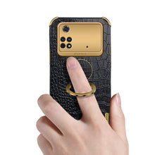 Load image into Gallery viewer, Redmi Crocodile Pattern PU Leather With Holder Protective Cover