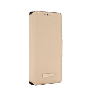 Cross Stripes Oppo Case Flip Window Cover