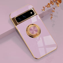Load image into Gallery viewer, Google Pixel Phone Case Car Ring Anti-fall Protective Cover
