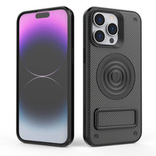 Load image into Gallery viewer, Apple iPhone Case Carbon Fiber Holder Protective Cover