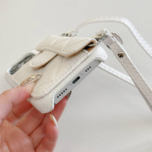 Load image into Gallery viewer, Fashion Litchi Pattern Anti-fingerprint iPhone Case, Bottom View