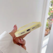 Load image into Gallery viewer, Transparent  Wave Edge iPhone Case