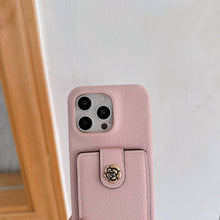 Load image into Gallery viewer, Lychee Up and Down Lanyard iPhone Case