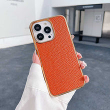 Load image into Gallery viewer, Apple iPhone Case Genuine Leather Protective Cover - yhsmall