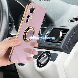 Redmi Case Magnetic Car Ring Anti-fall Protective Cover