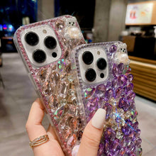 Load image into Gallery viewer, iPhone Case Handmade Diy Bling Glitter Full Diamond Cover