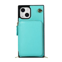 Load image into Gallery viewer, Apple iPhone Storage Leather Wallet Card Slot Case Cover