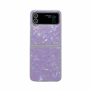 Samsung Case Shell Pattern Flip 3 4 Cover