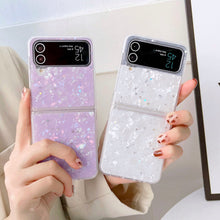 Load image into Gallery viewer, Samsung Case Shell Pattern Flip 3 4 Cover