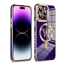 Load image into Gallery viewer, MagSafe Butterfly iPhone Case,  Overall View