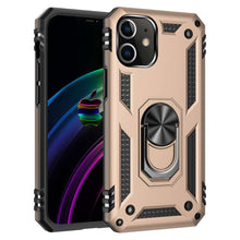 Load image into Gallery viewer, Military Grade With Magnetic Finger Holder Case for Apple iPhone