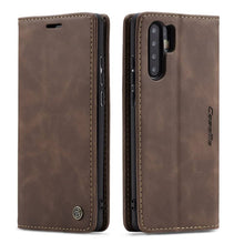 Load image into Gallery viewer, Huawei Case Flip Window Leather Card Slot Protective Cover