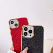 Load image into Gallery viewer, Apple iPhone Case Genuine Leather Protective Cover - yhsmall