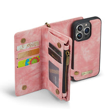 Load image into Gallery viewer, iPhone Wallet Cases Multi-function Cover