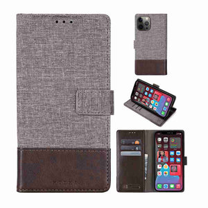 Canvas Apple iPhone Cases Flip Window Fold Cover - yhsmall