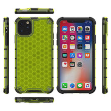 Load image into Gallery viewer, Honeycomb Cooling iPhone Case, Green Display from Various Perspectives