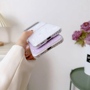 Samsung Case Shell Pattern Flip 3 4 Cover