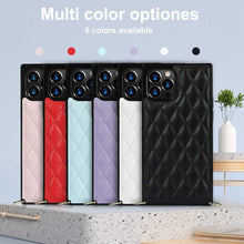 Load image into Gallery viewer, Metal Chain Leather iPhone Case, 6 Colors Display