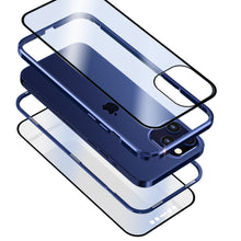 Load image into Gallery viewer, Magnetic Tempered Glass iPhone Case, Layer Display