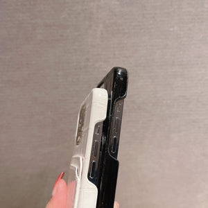 Crocodile iPhone Card Slot Cover, Side View